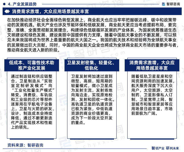 随着中国航天事业的不断发展，可以预见未来我国将成为世界上最重要的航天大国之一。我国的航天技术和经验将为全球航天事业的发展做出巨大贡献。同时，中国的商业航天企业也将成为全球商业航天市场的重要参与者，推动商业航天进入新的阶段。